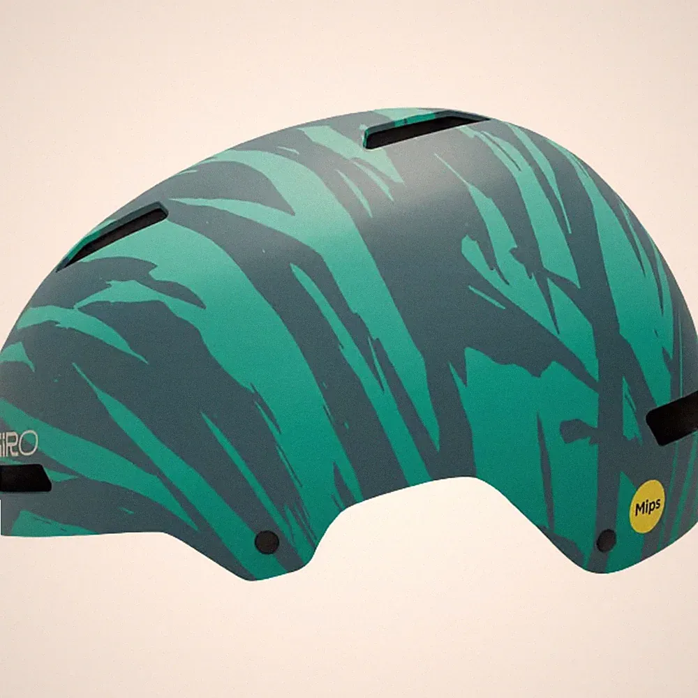 Kinder Fahrradhelm Giro Dime FS Mips Urban Junior Türkis S