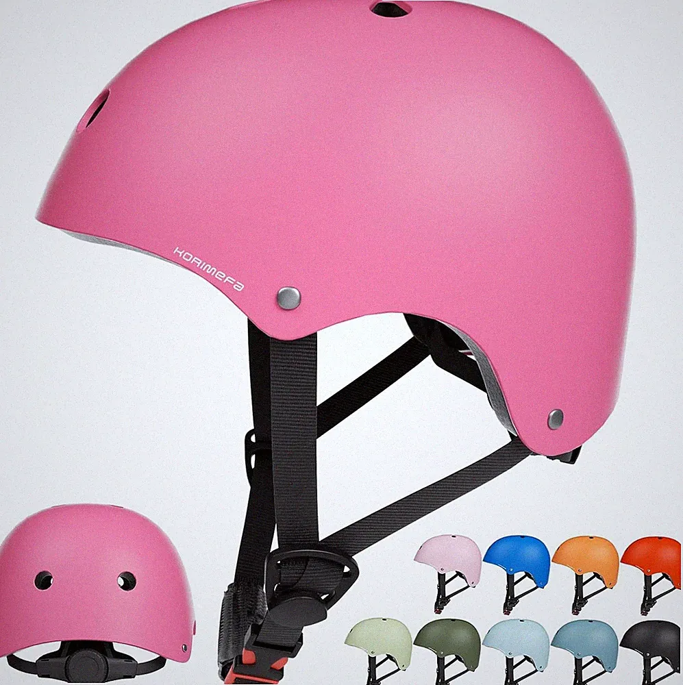Kinder Fahrradhelm Skaterhelm mit Kniepolstern 3-13 Jahre