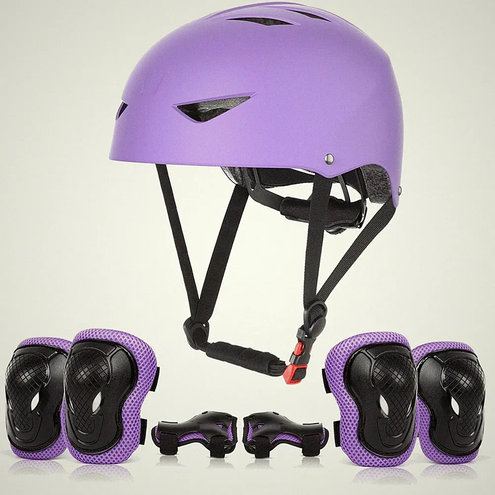 Kinder Skaterhelm mit Schützer Fahrrad Helme inliner Schutzausrüstung Kinder...