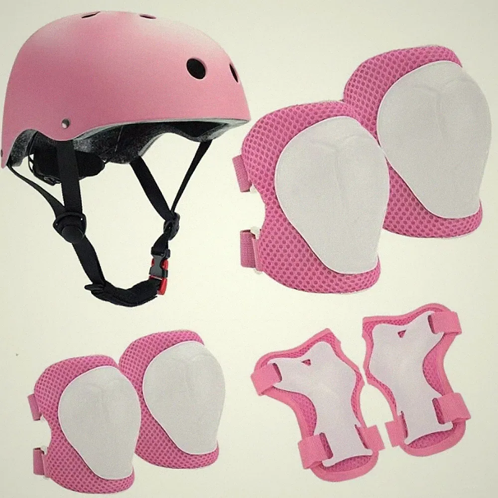 Kinder Skaterhelm mit Schützer Verstellbar Fahrrad Helme Kinderhelm Rollschuhe