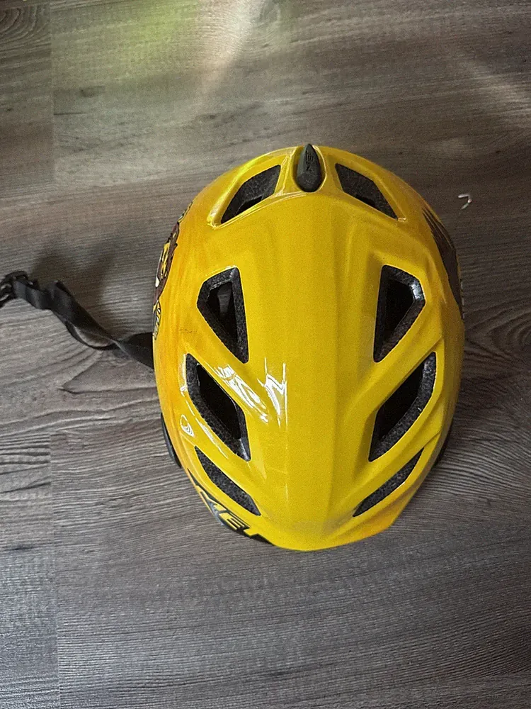 Kinderfahrradhelm, Gelb, Gr. 46-53 cm