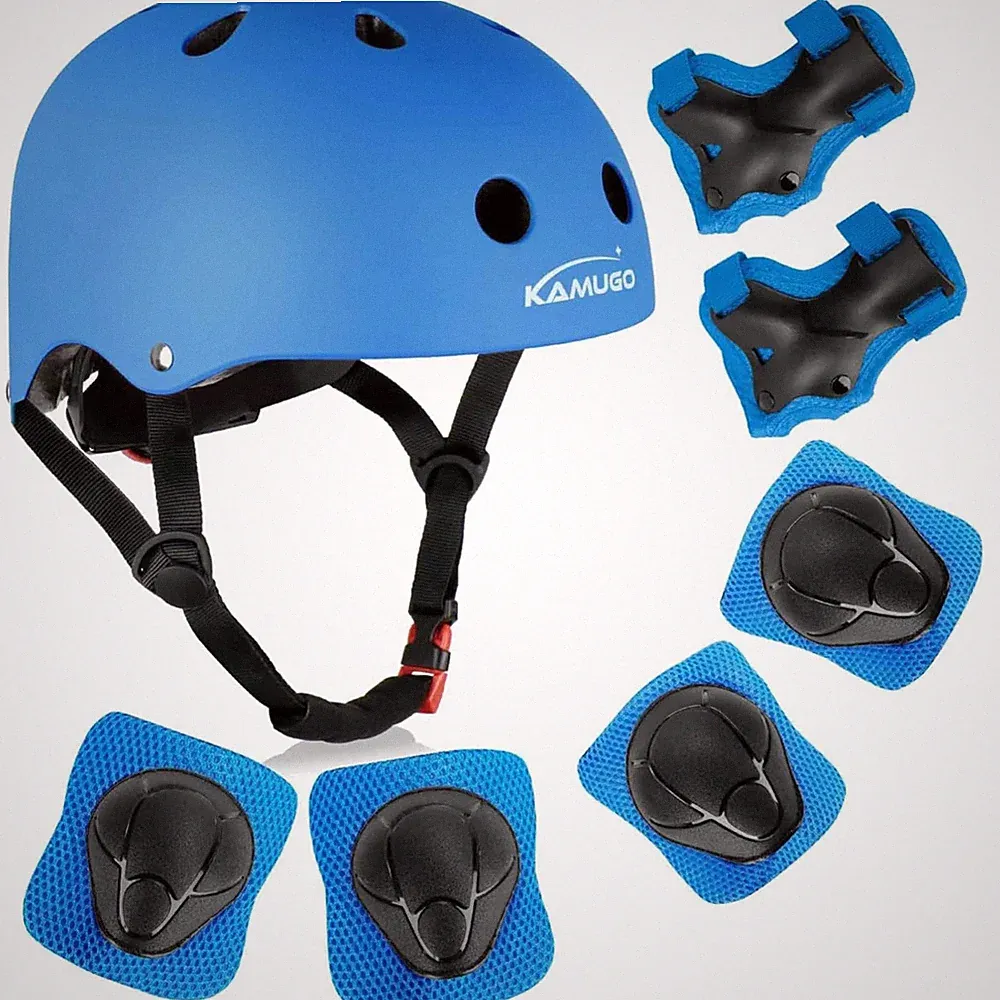 Kinderfahrradhelm inklusive Schutzset für Kinder von 2 bis 8 Jahren