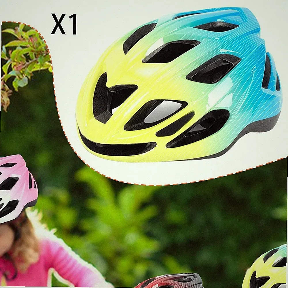 Kinderfahrradhelm, stoßdämpfender, verstellbarer Fahrradhelm für , geeignet