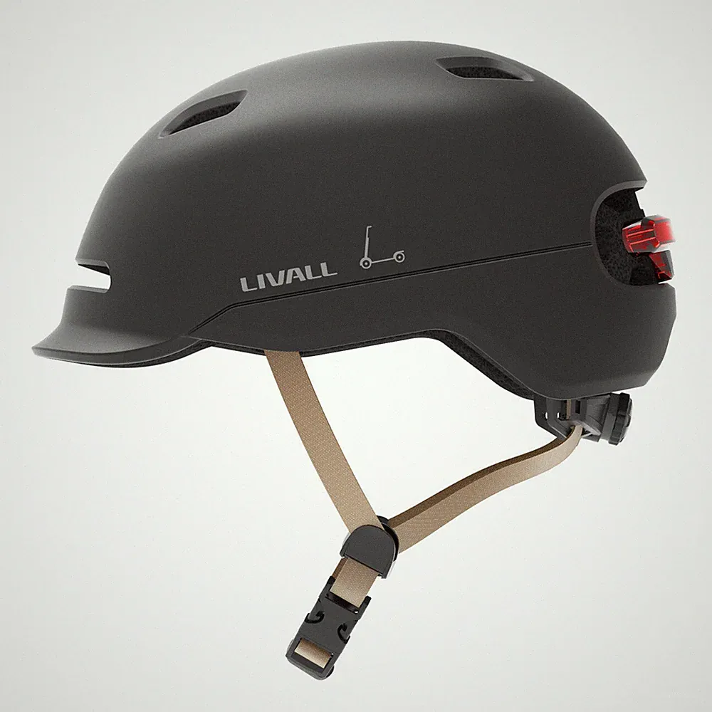 Livall C20 Neo Urban City Fahrradhelm black matt 57-61 cm