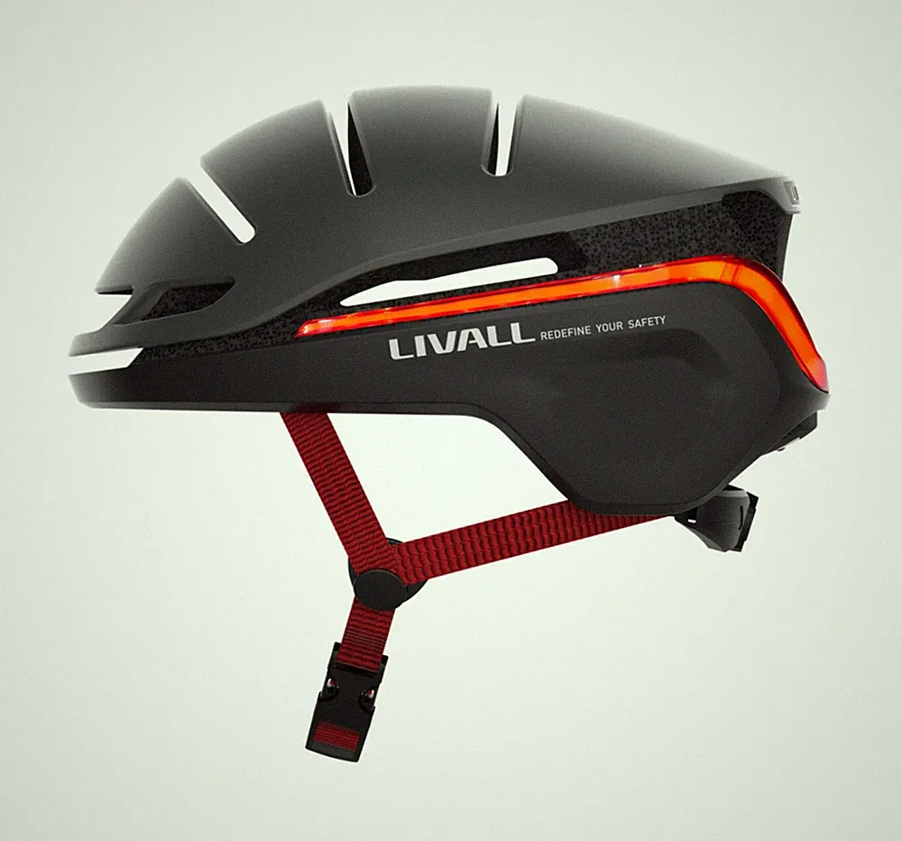 Livall EVO21 Allround Smart Fahrradhelm black matt 54-58 cm