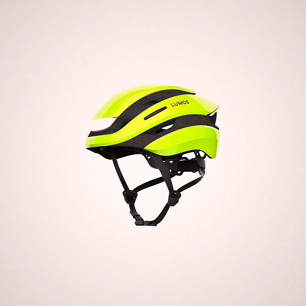 Lumos Ultra Mips Fahrradhelm Lime Green M/L Hellgrün