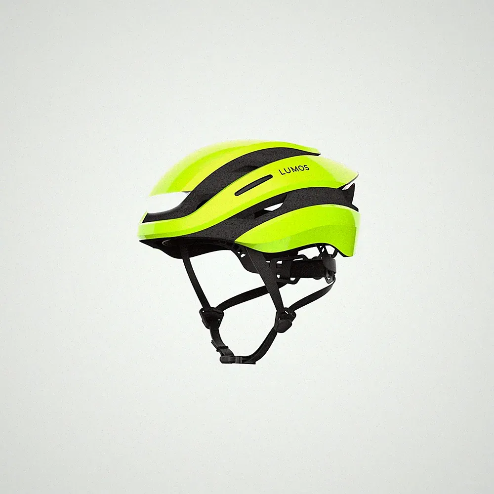 Lumos Ultra Mips Fahrradhelm Lime Green XL Hellgrün