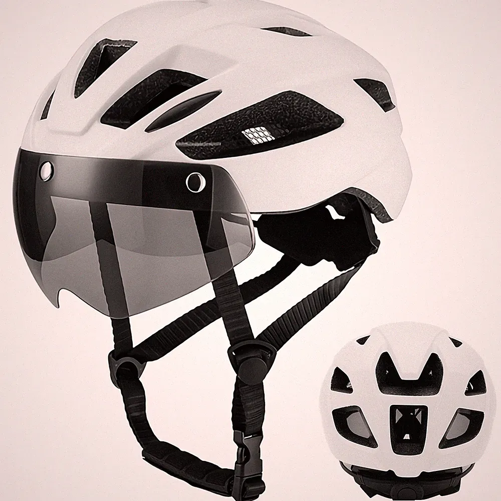 Magnet-Brille Fahrradhelm für Herren & Damen - Leichtes MTB & Rennrad Helm