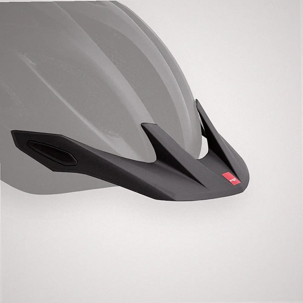 MET Crossover Visier UN Black Fahrradhelm Ersatzschirm Trekking City Touring