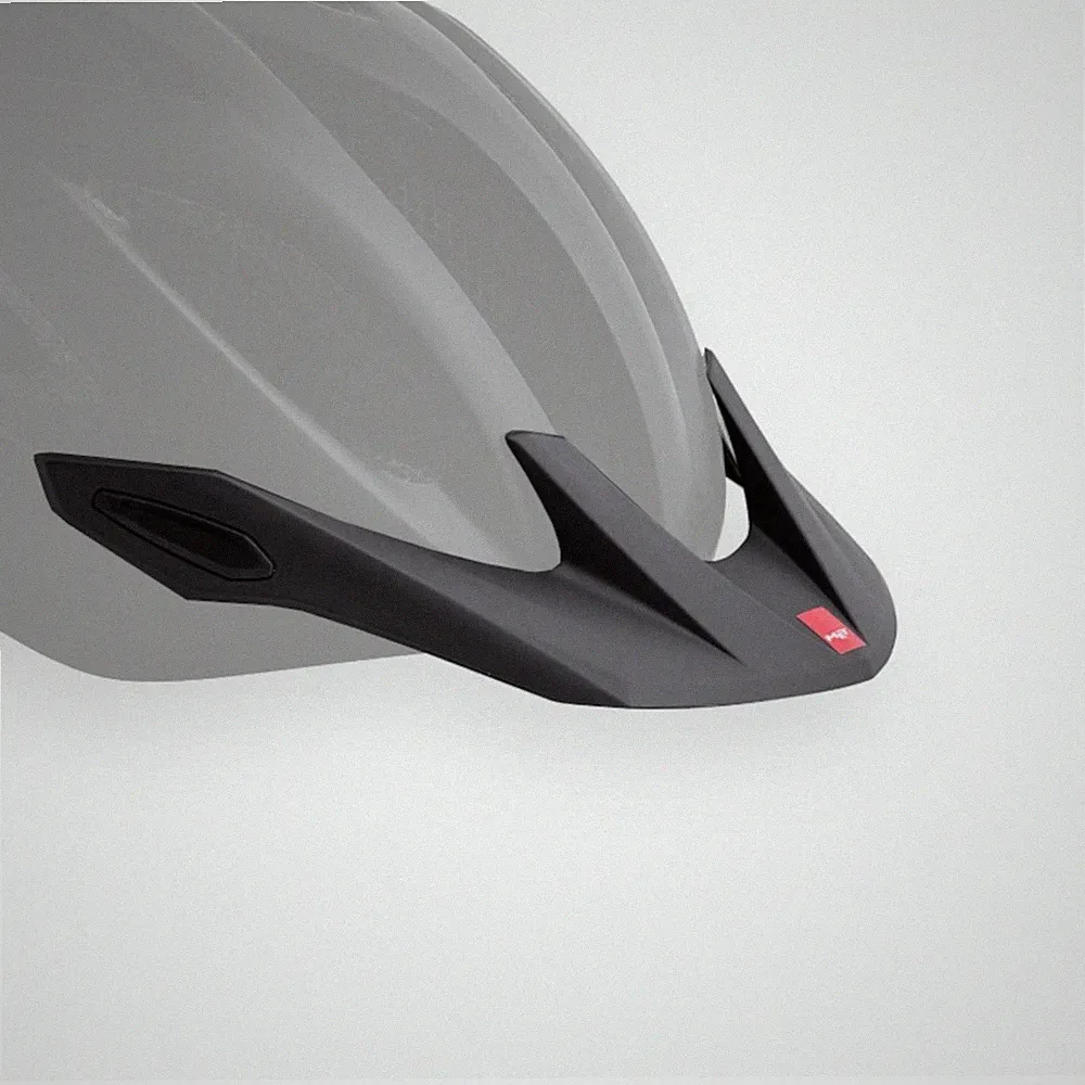 MET Crossover Visier XL Black Fahrradhelm Ersatzschirm Trekking City Touring