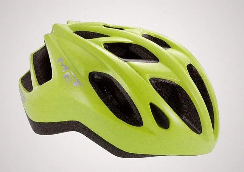 MET Espresso Fahrradhelm, S, 52–57 cm, High Visibility Yellow, NEU