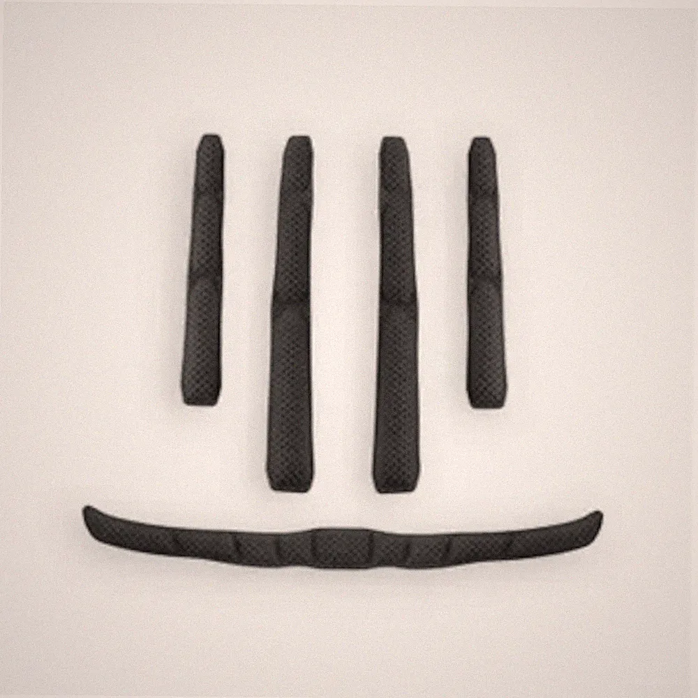 MET Espresso Funandgo Ersatzpolster Comfort Padding Black Fahrradhelm MTB