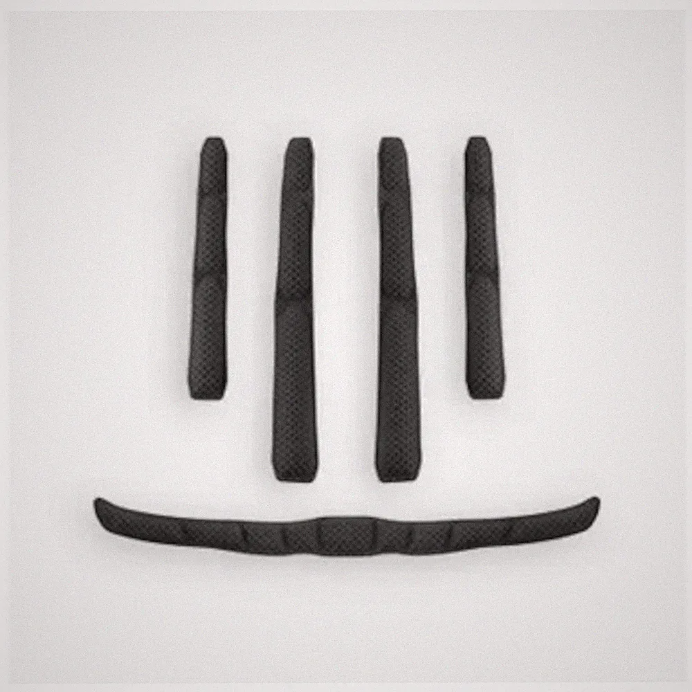 MET Espresso Funandgo Ersatzpolster Comfort Padding Black Fahrradhelm MTB