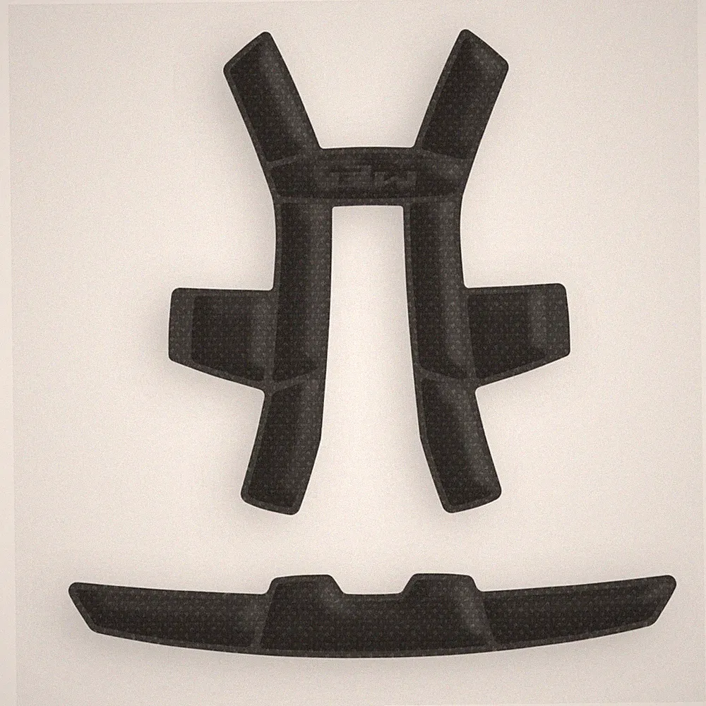 MET Hooray Pad Kit UN Black Fahrrad Helm Ersatzpolster Kinder Innenpolster