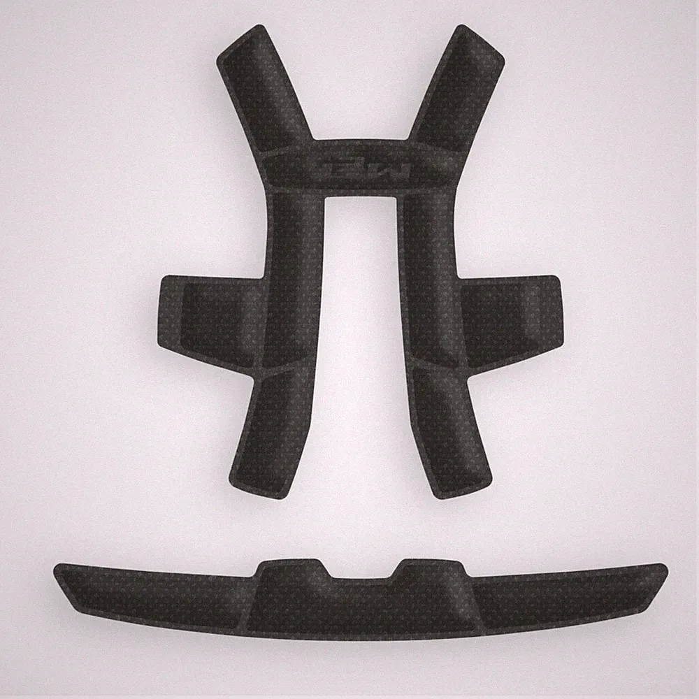 MET Hooray Pad Kit UN Black Fahrrad Helm Ersatzpolster Kinder Innenpolster