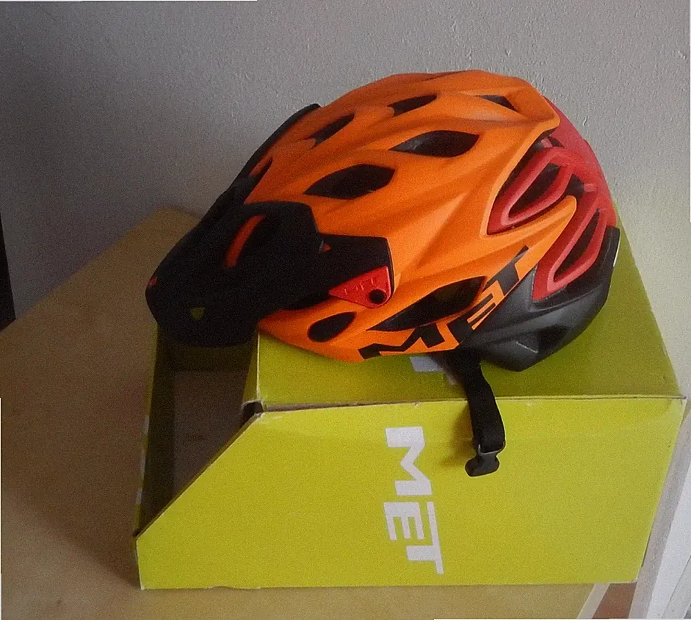MET M97 Parabellum MTB Fahrrad Helm Orange Größe M NEU | OVP 0.765.632/5