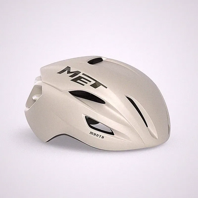 MET MANTA MIPS WAX WHITE FAHRRADHELM - RENNRAD - AERO HELM - PERFORMANCE
