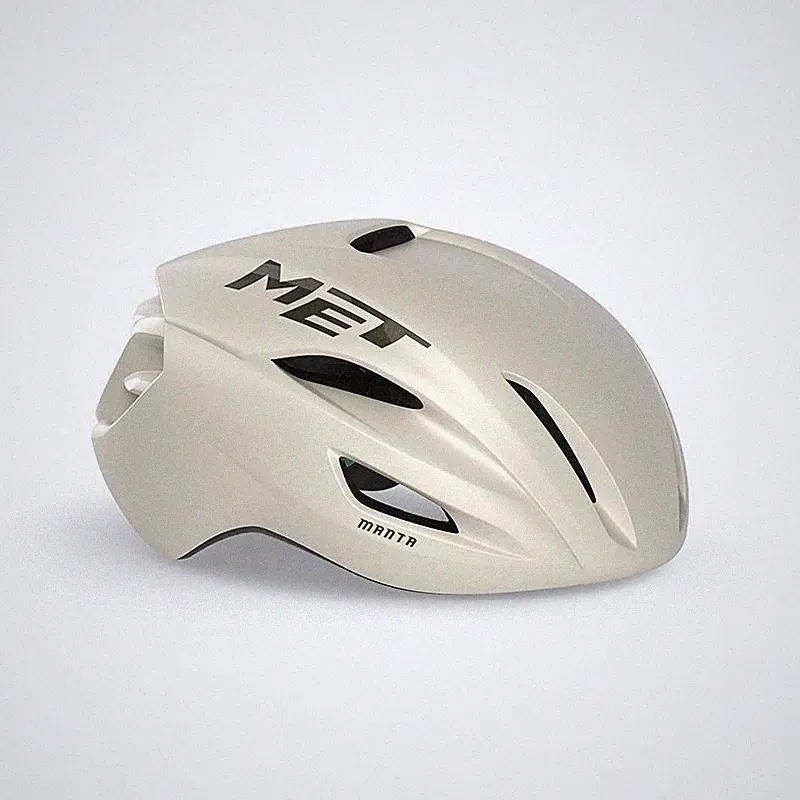 MET MANTA MIPS WAX WHITE FAHRRADHELM - RENNRAD - AERO HELM - PERFORMANCE