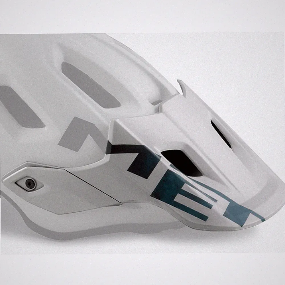 MET Roam MIPS Visier Gray Petrol Blue Matt S/M Fahrradhelm Ersatzschirm MTB