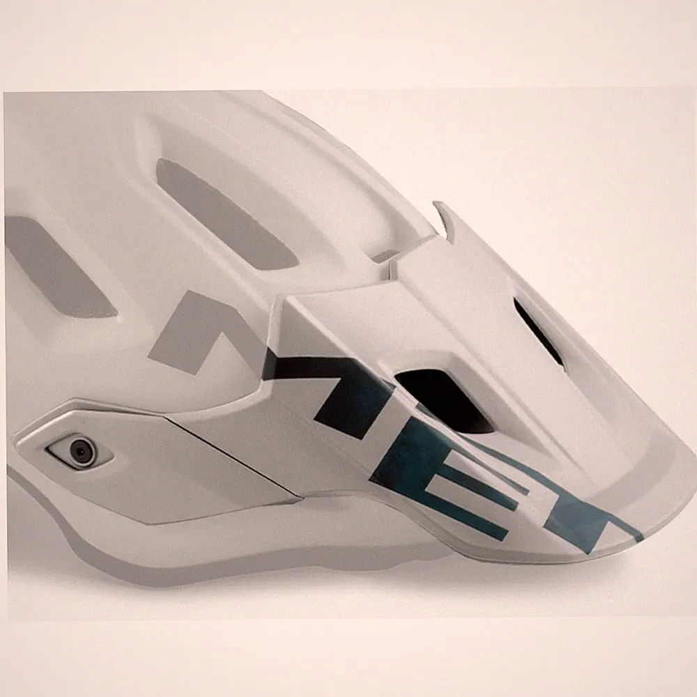 MET Roam MIPS Visier Gray Petrol Blue Matt S/M Fahrradhelm Ersatzschirm MTB