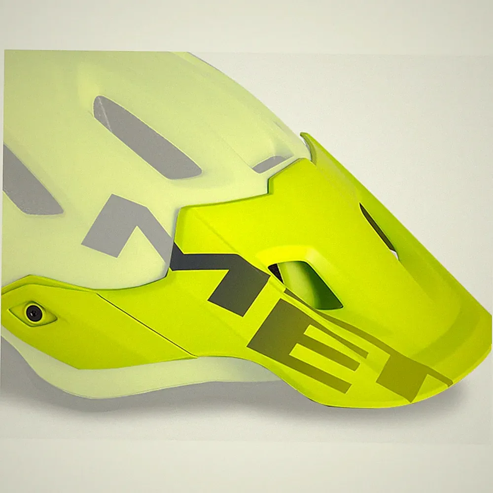 MET Roam MIPS Visier Lime Green Gr. L Fahrrad Helmschirm MTB Ersatzvisier Rad