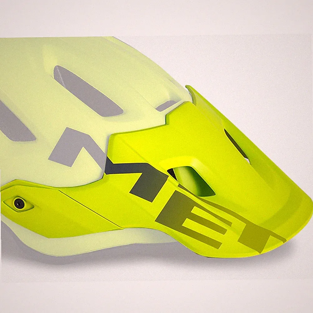 MET Roam MIPS Visier Lime Green Gr. L Fahrrad Helmschirm MTB Ersatzvisier Rad