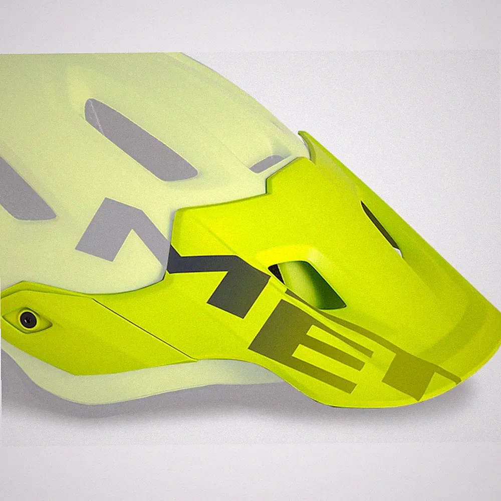 MET Roam MIPS Visier Lime Green Gr. S/M Fahrrad Helmschirm MTB Ersatzvisier