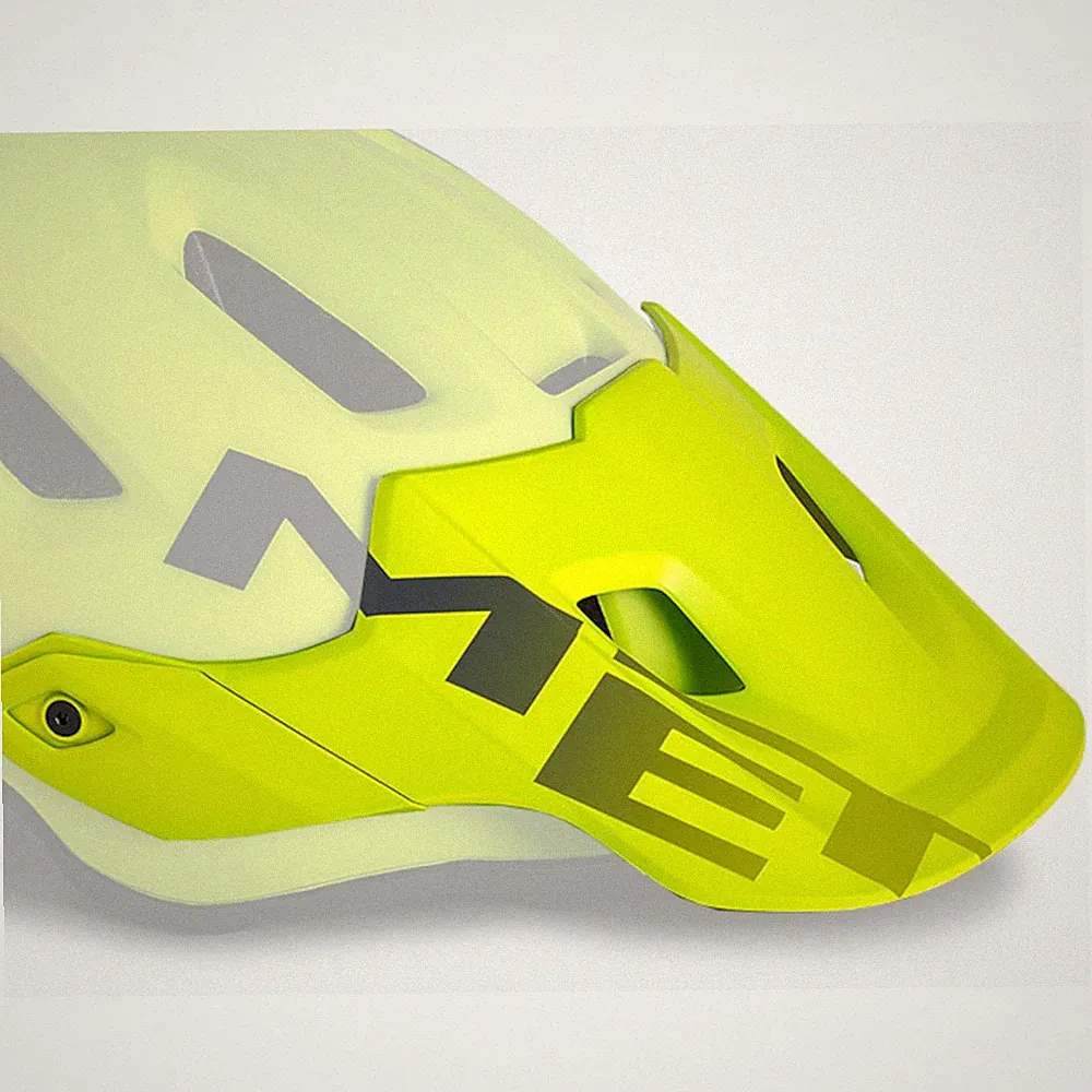 MET Roam MIPS Visier Lime Green Gr. S/M Fahrrad Helmschirm MTB Ersatzvisier