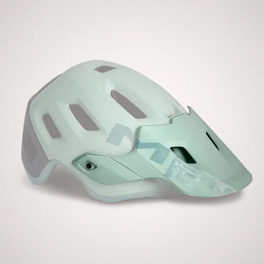 MET Roam MIPS Visier Sky Gray Matt Gr. M Fahrradhelm Mountainbike Trail Zubehör