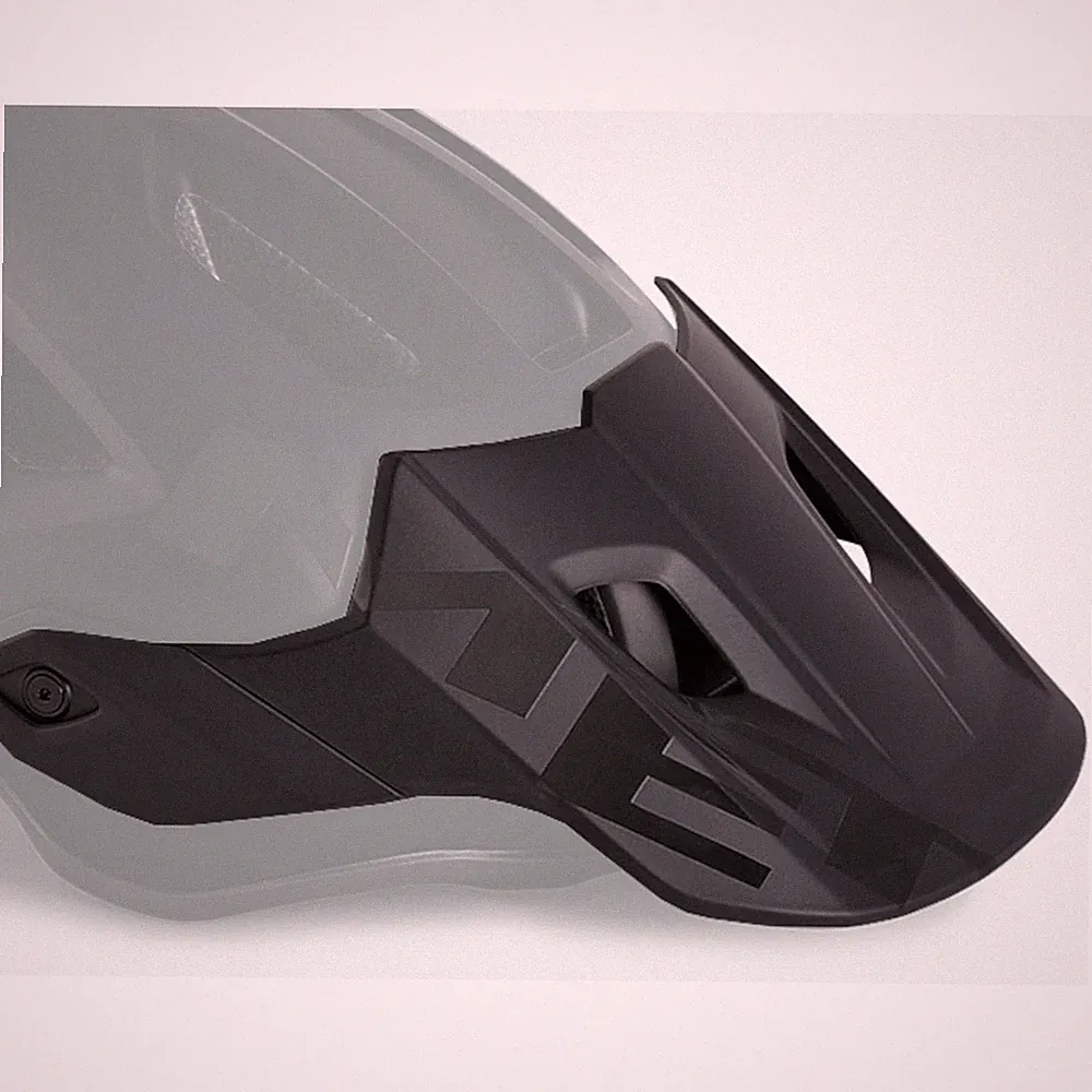 MET Roam MIPS Visier Stromboli Schwarz S/M Fahrrad Helmschirm MTB Ersatzvisier