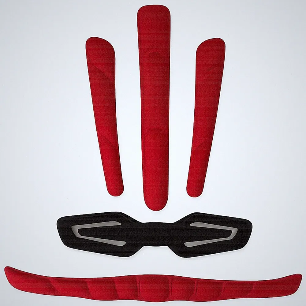 MET TERRA Comfort padding Red Fahrradhelm Ersatzpolster Set Trekking Touring