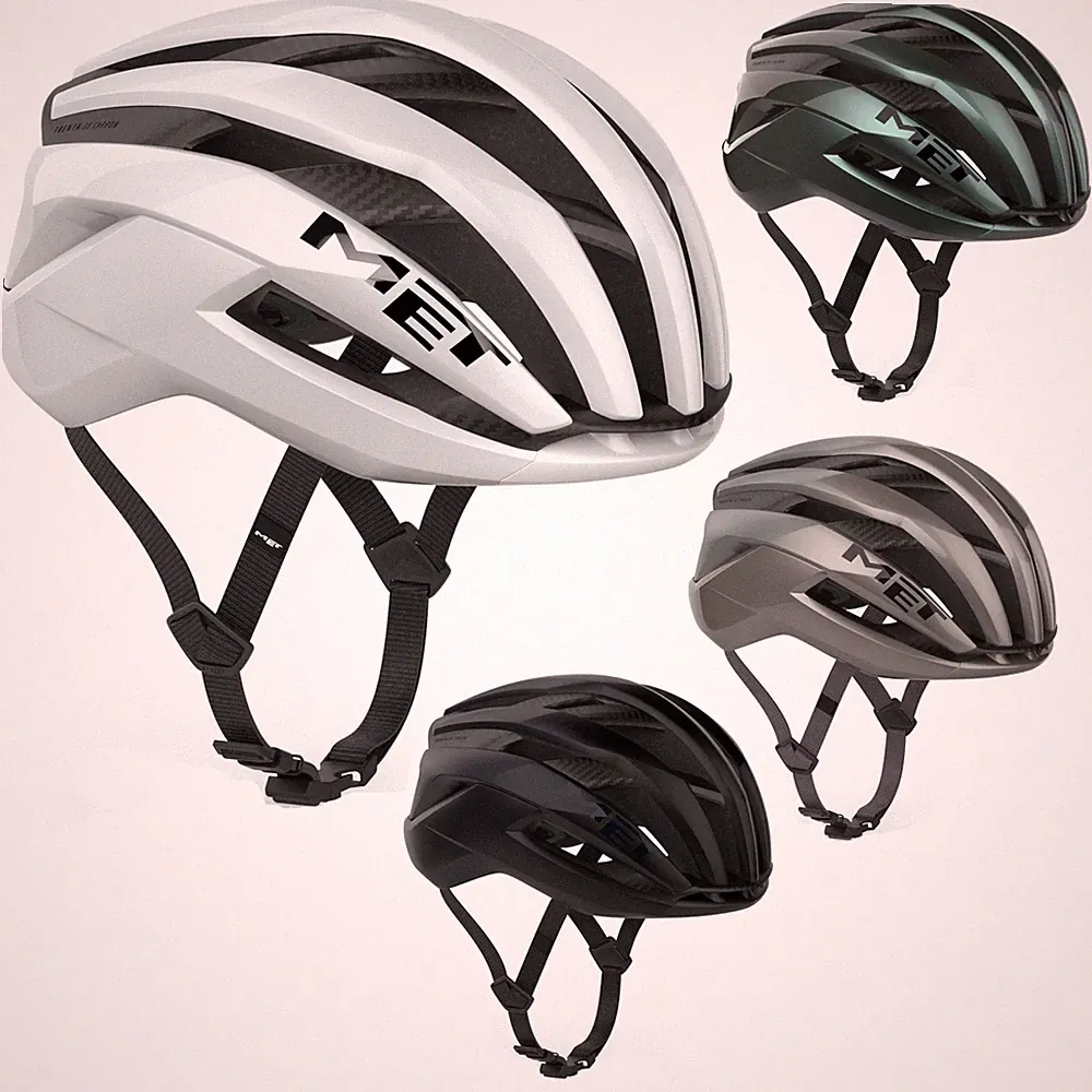 MET Trenta 3K Carbon Fahrradhelm Rennradhelm Cross Country 260g Straßenhelm