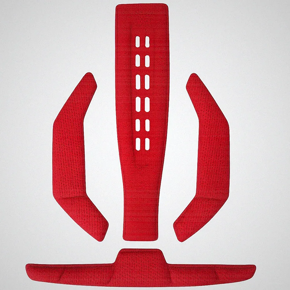 MET Zone Comfort Padding Red Fahrradhelm Ersatzpolster Urban BMX Skateboard