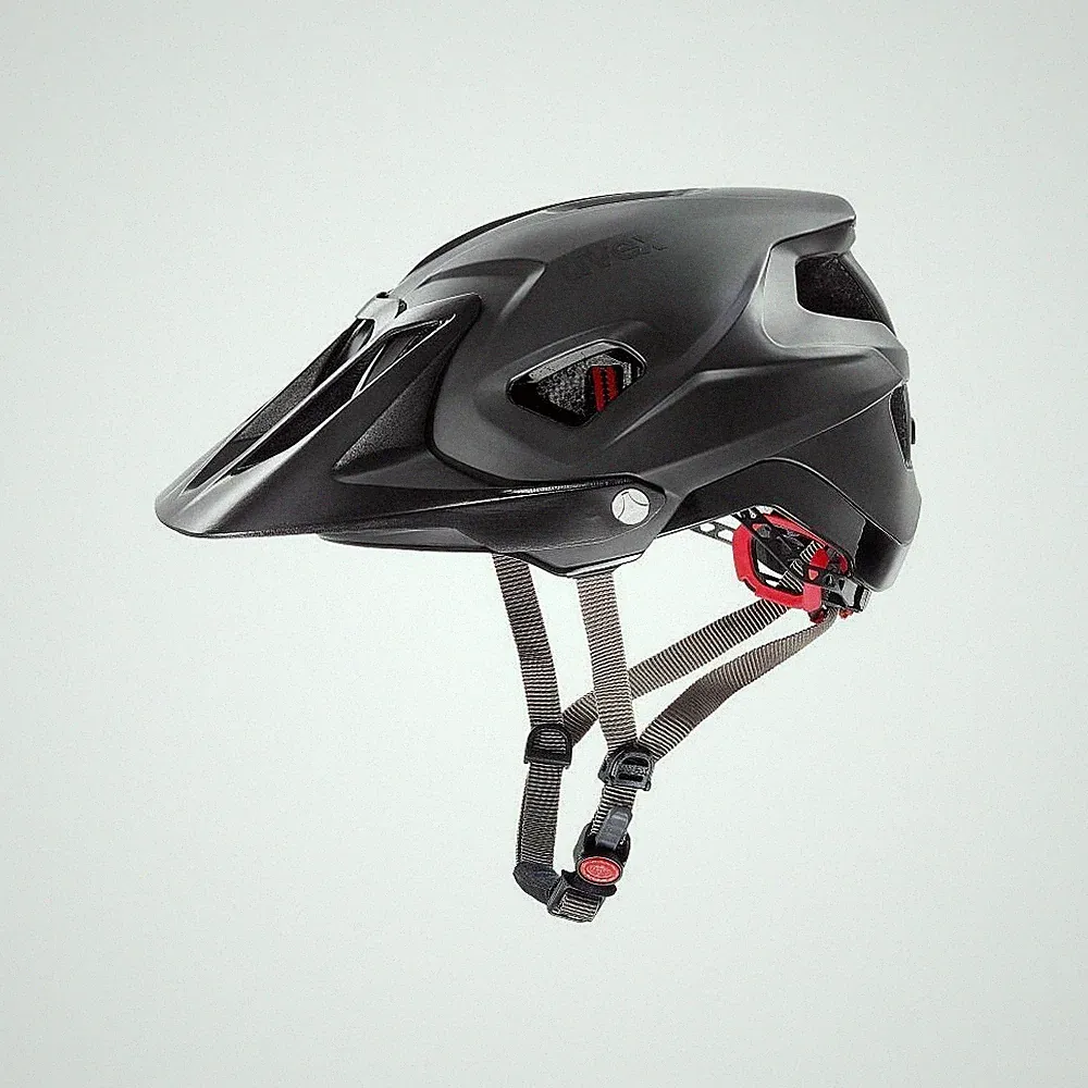 MTB-Helm Fahrradhelm uvex quatro integrale Schwarz 52 bis 57 cm