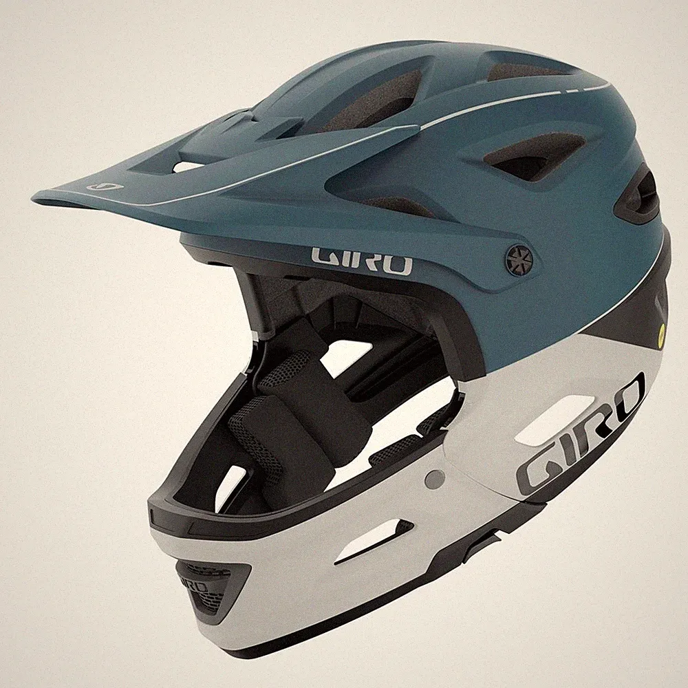 mtb integralhelm switchblade mips blau Giro Fahrrad