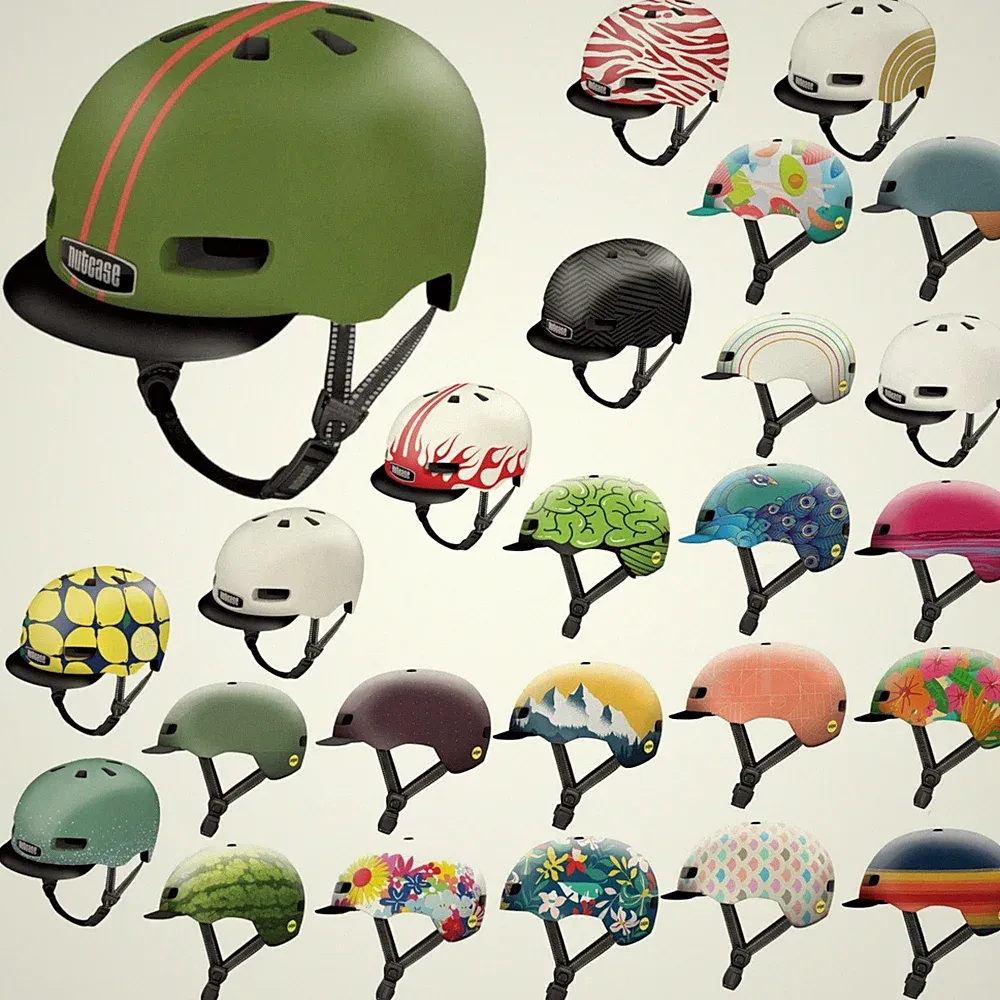 Nutcase Fahrrad Helm Street MIPS Damen Herren Kinder Fidlock Style Urban Visier