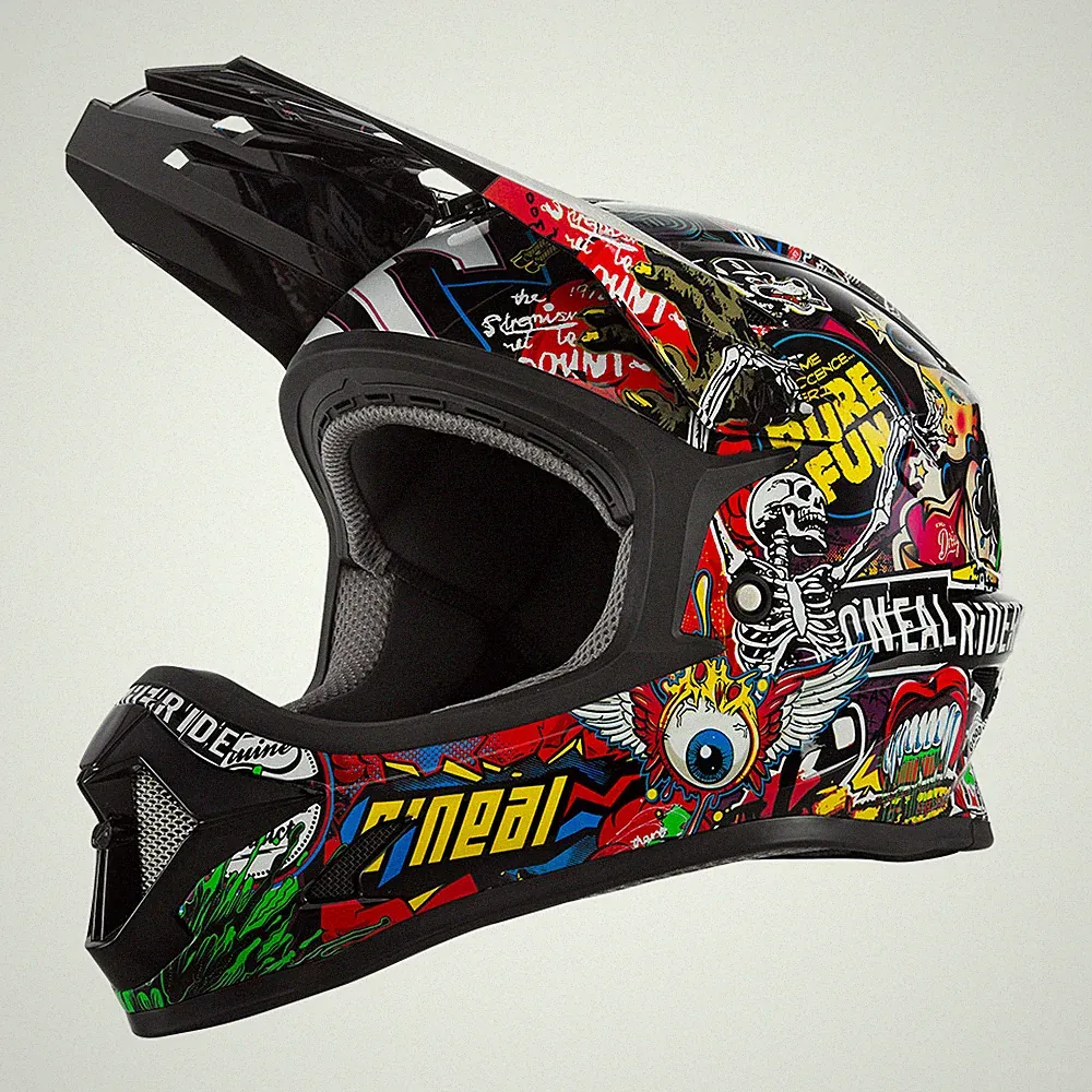 O'Neal Kinder Fullface Helm Sonus Crank Multi Mountainbike Fahrrad Offroad Gr. L
