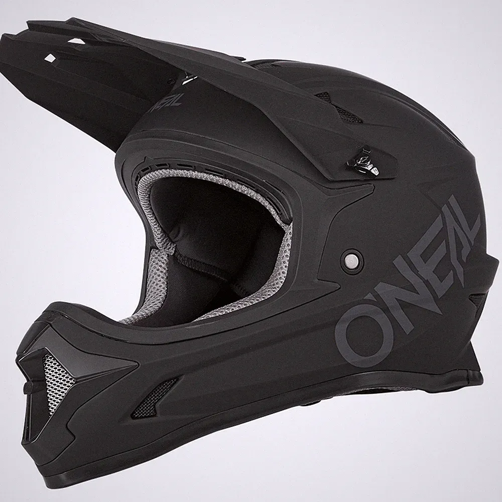 O'Neal Kinder Fullfacehelm Fahrrad Sonus Solid Mountainbike MTB Fidlock DH FR