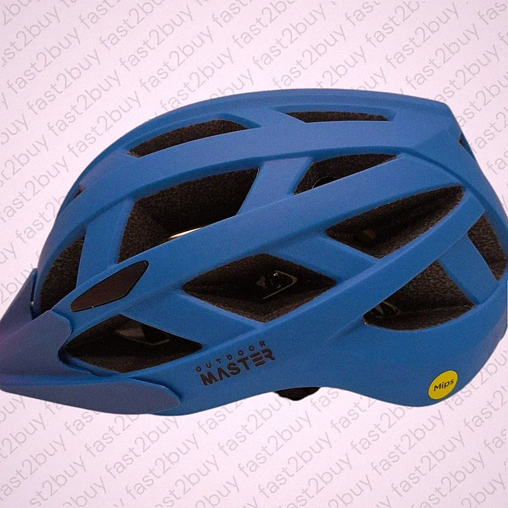 OutdoorMaster MIPS Fahrradhelm MTB Helm Belüftet Gr.59-61 Ozean Blue