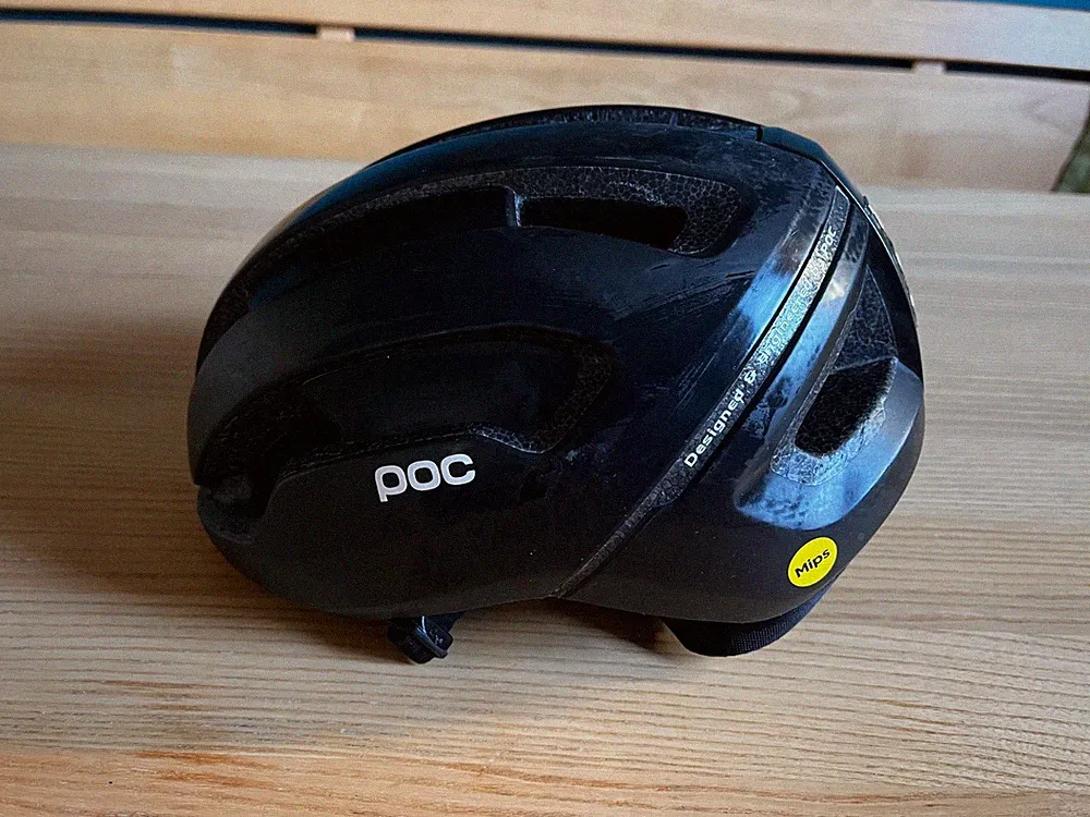 POC Fahrradhelm Mips System schwarz Gr. 51-55