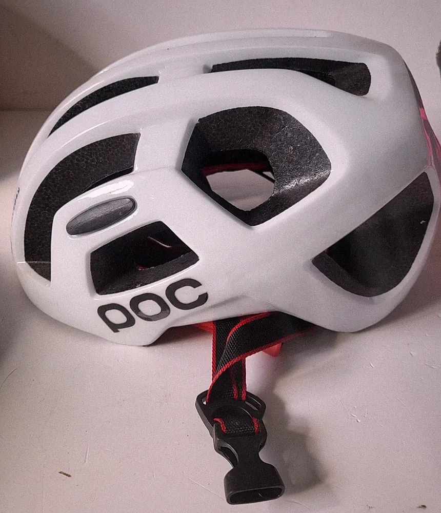 POC Fahrradhelm Raceday weiß Gr. M 54-60 cm