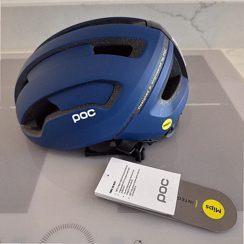 POC Omne Air MIPS Fahrradhelm. Blei blau matt. Kleine 50-56..
