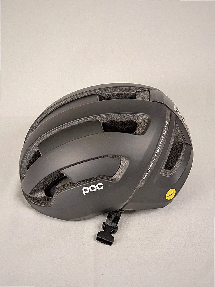POC Omne Air MIPS Gravel Rennrad Fahrrad Helm Größe S 50-56cm Uranium Black Matt