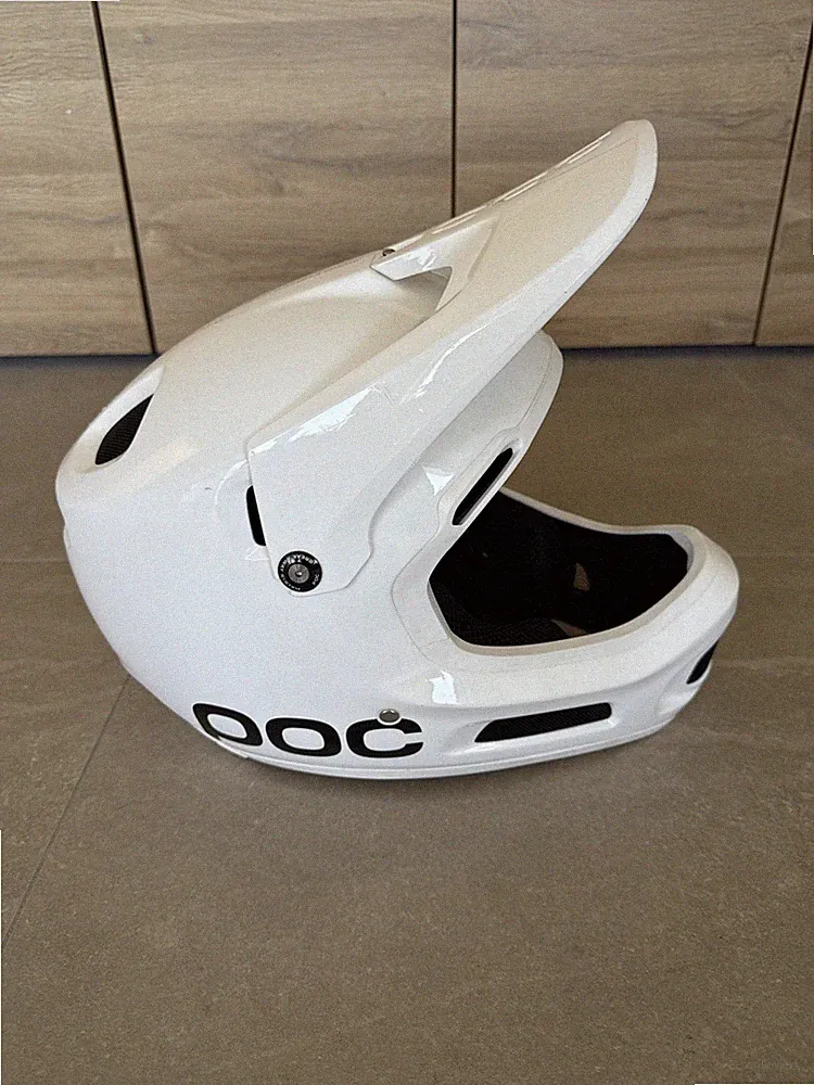 POC Spin Coron Air Downhill Trail Helm Fahrradhelm Radhelm Weiss XL/XXL
