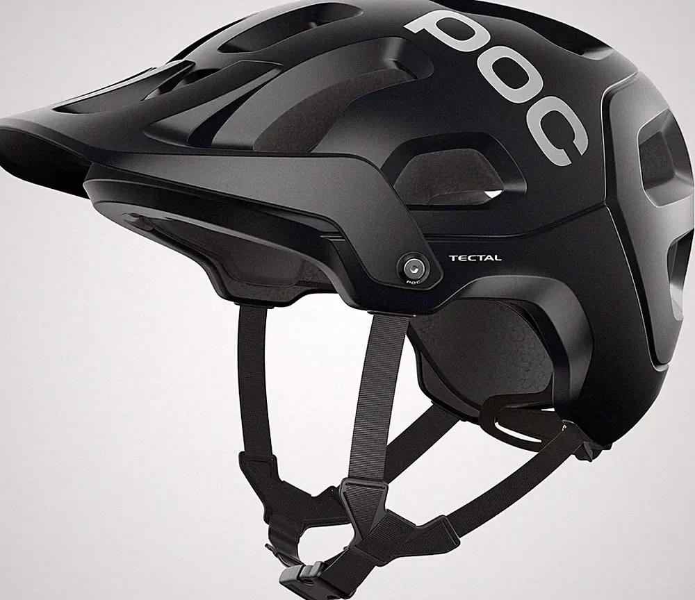 POC Tectal Fahrradhelm - Uranium Black Matt - M (55-58cm)
