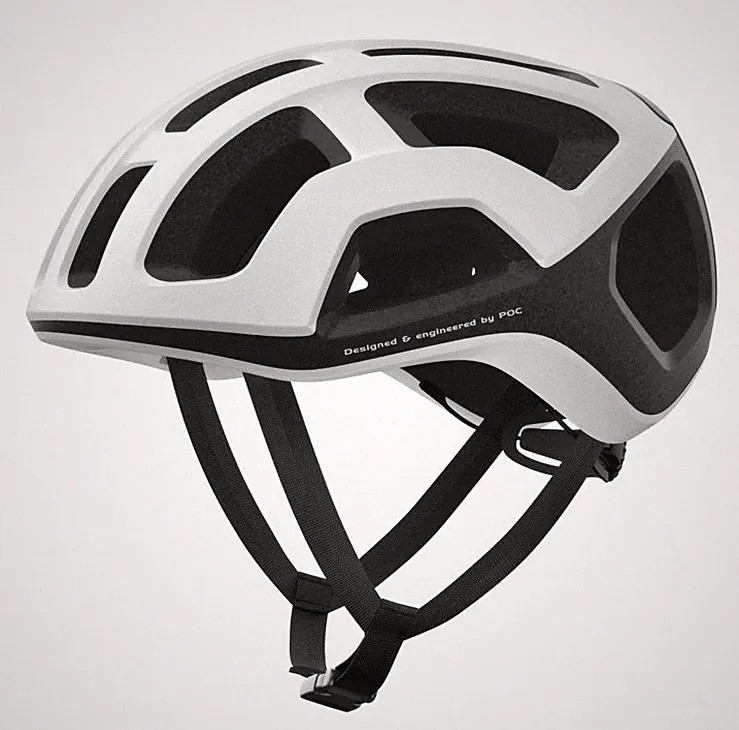 POC Ventral Lite - Fahrradhelm / Kopfschutz - Hydrogen White - Large (56-61)