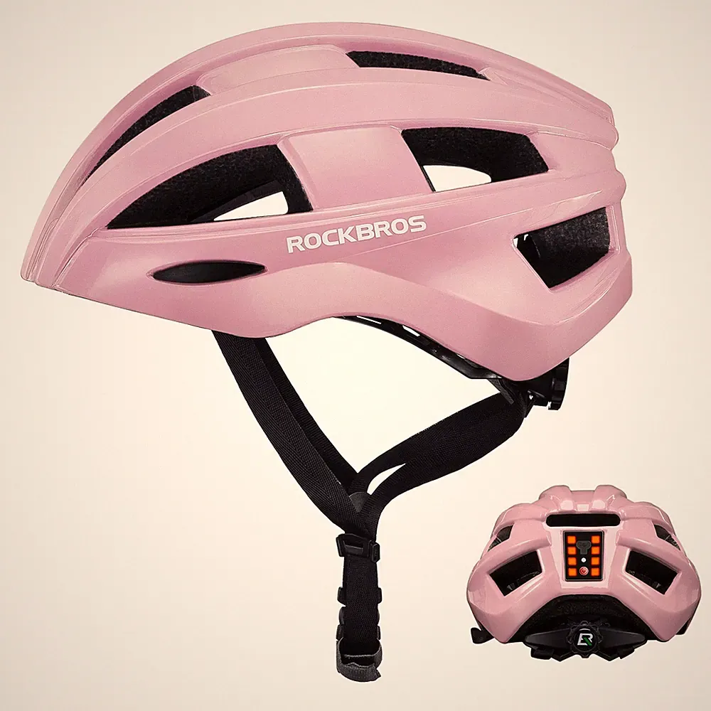 ROCKBROS Damen/Herren Radhelm Fahrradhelm Atmungsaktiv 55-60cm Sicherheit Helm