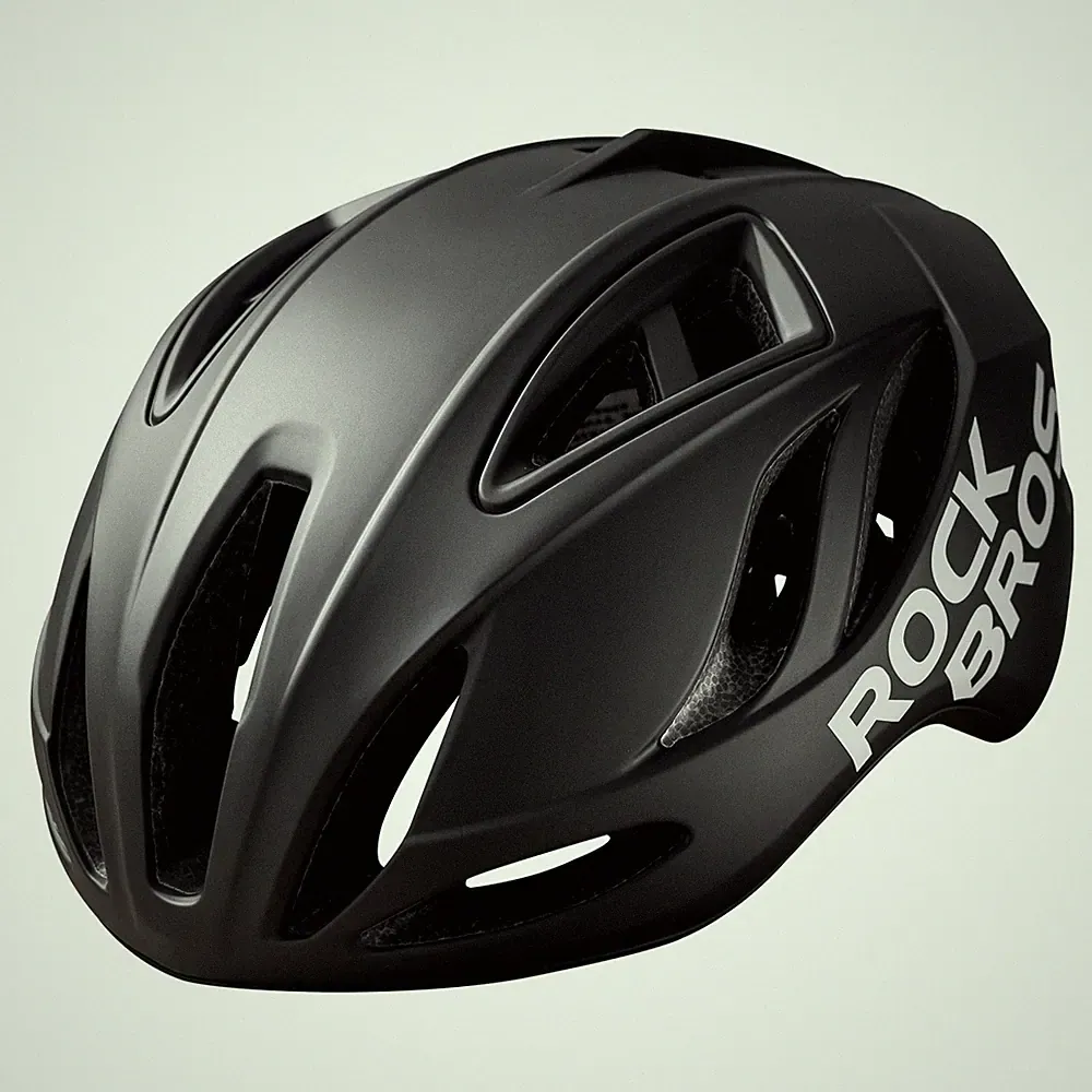 ROCKBROS Fahrradhelm 58-62cm Verstellbarer Rennradhelm Unisex MTB Sport-Helm