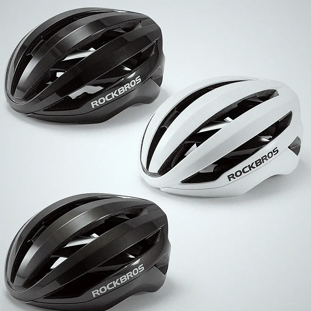 ROCKBROS Fahrradhelm Leichter Abnehmbarer Innenfutter Verstellbar Rennradhelm