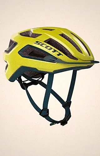 Scott Fahrradhelm Arx radium yellow